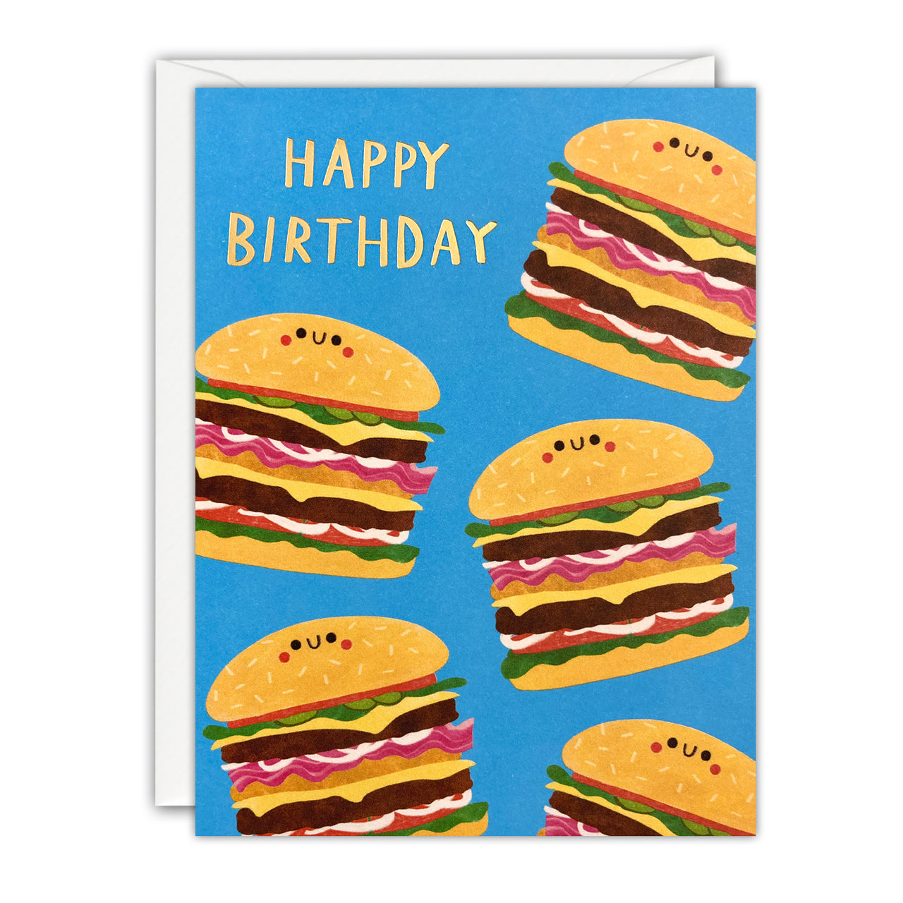 Q4980 - Birthday Burgers Minnows Card