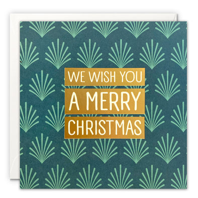 RN4661 - We Wish You a Merry Christmas Deco Card