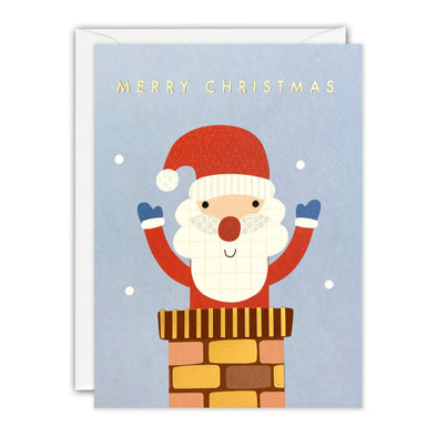 RQ4367 - Santa Christmas Minnows Card