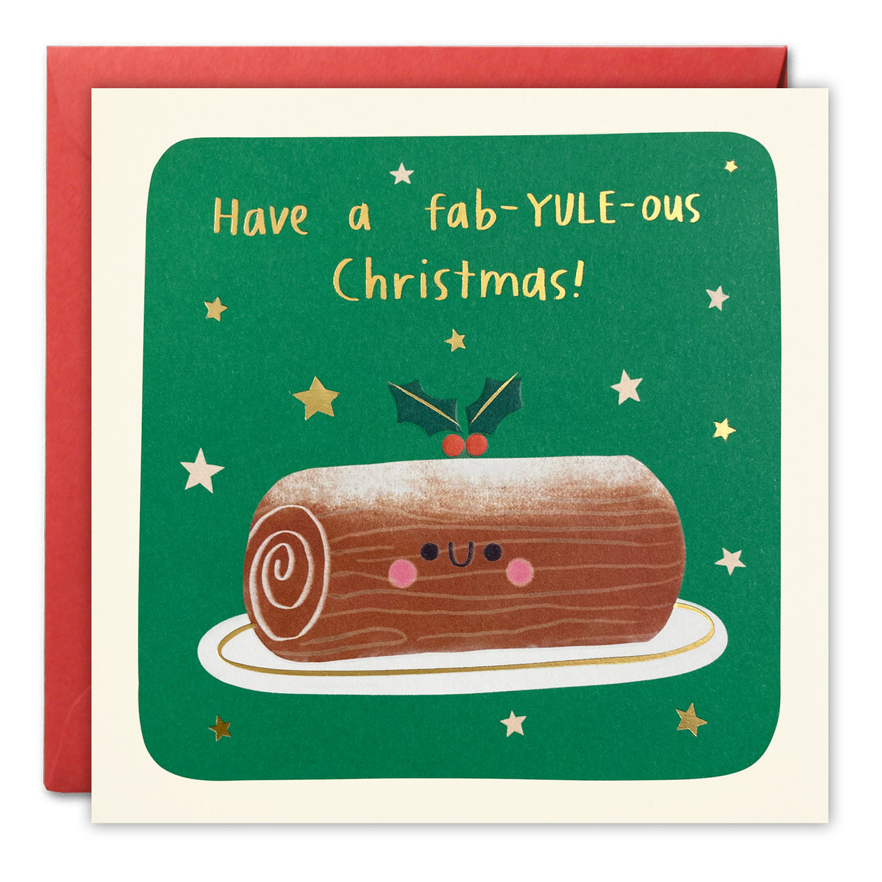 RT4915 - Fab-Yule-ous Christmas Square Peg Card