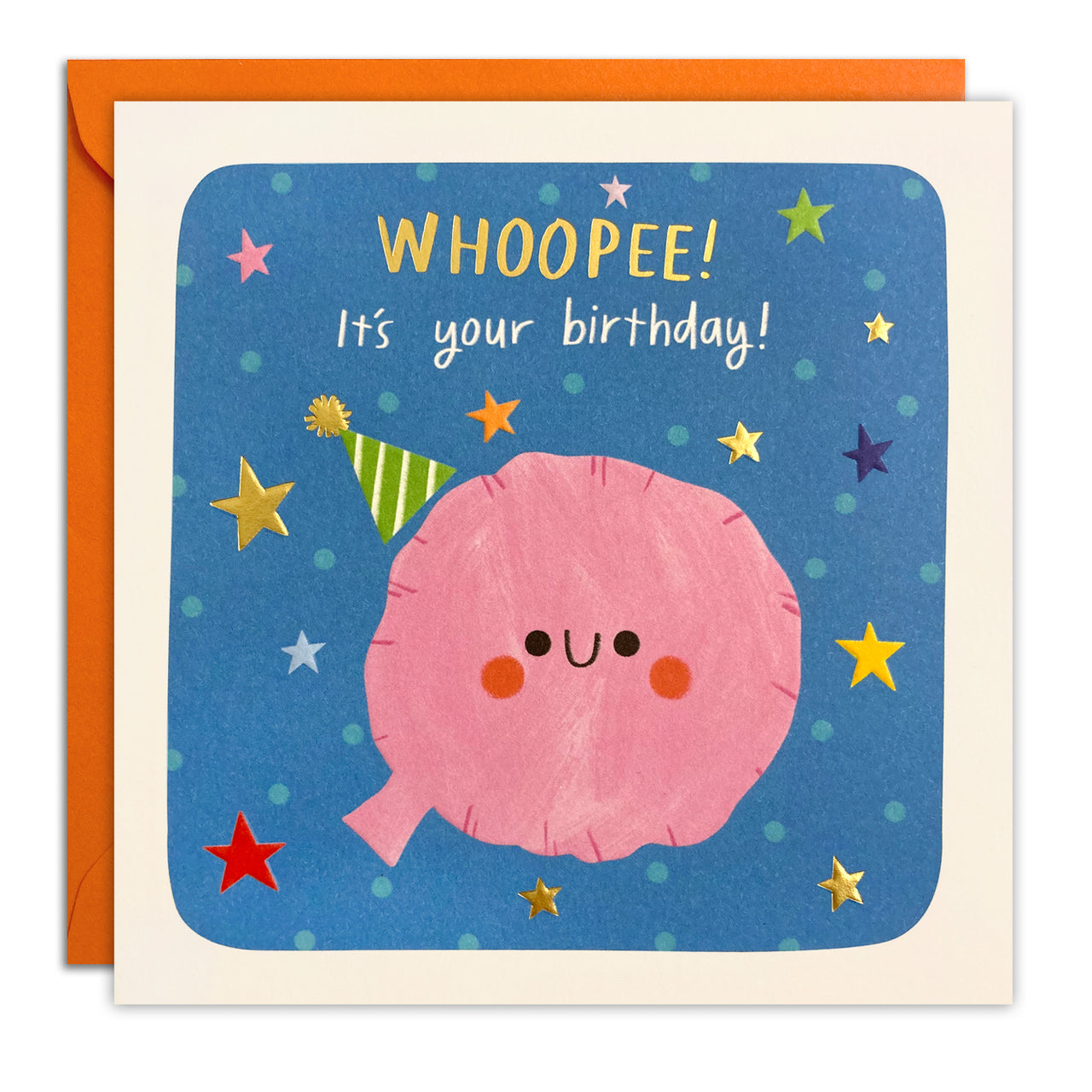 T4806 - Whoopee Birthday Square Peg Card