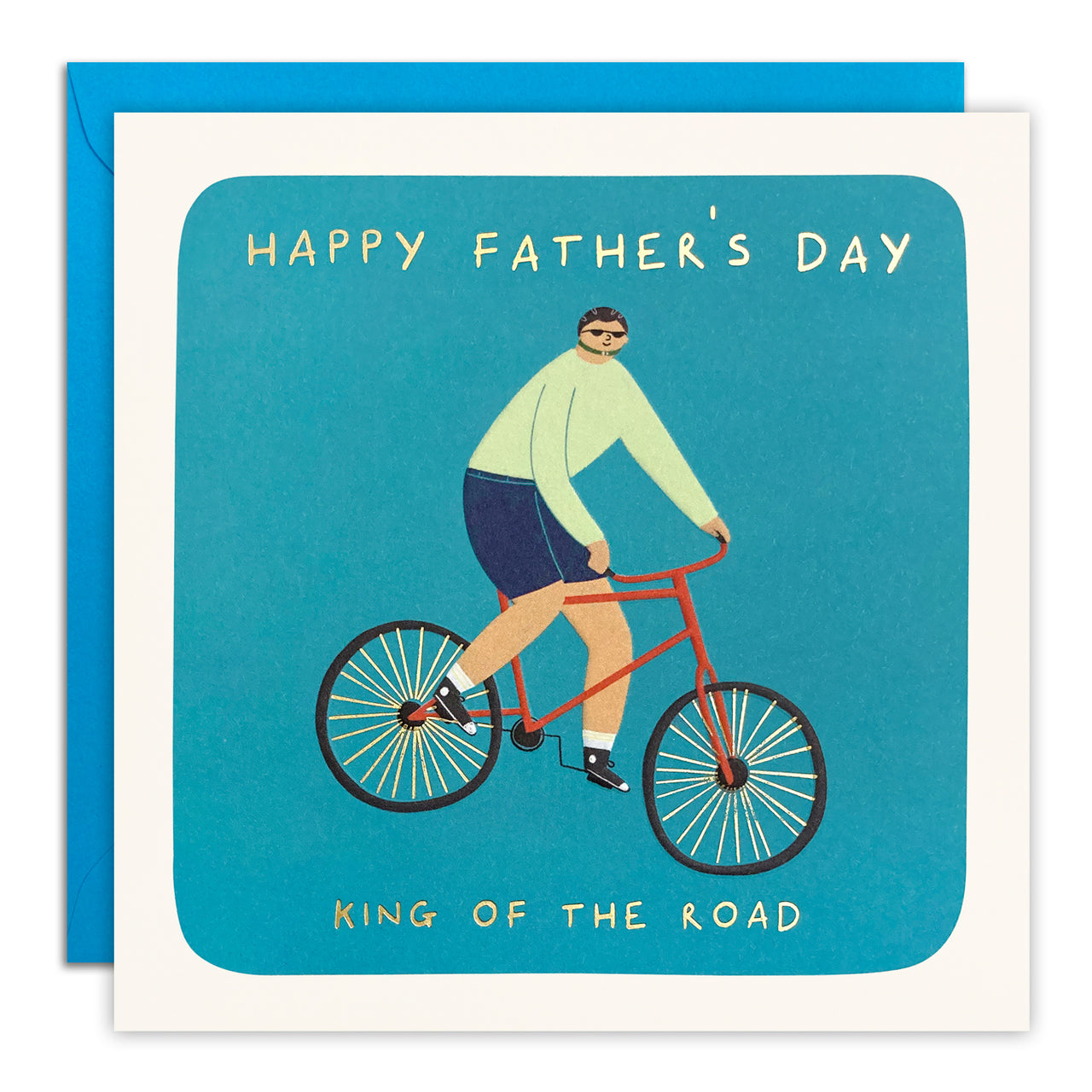 T4957 - King of the Road Cycling Father’s Day Card