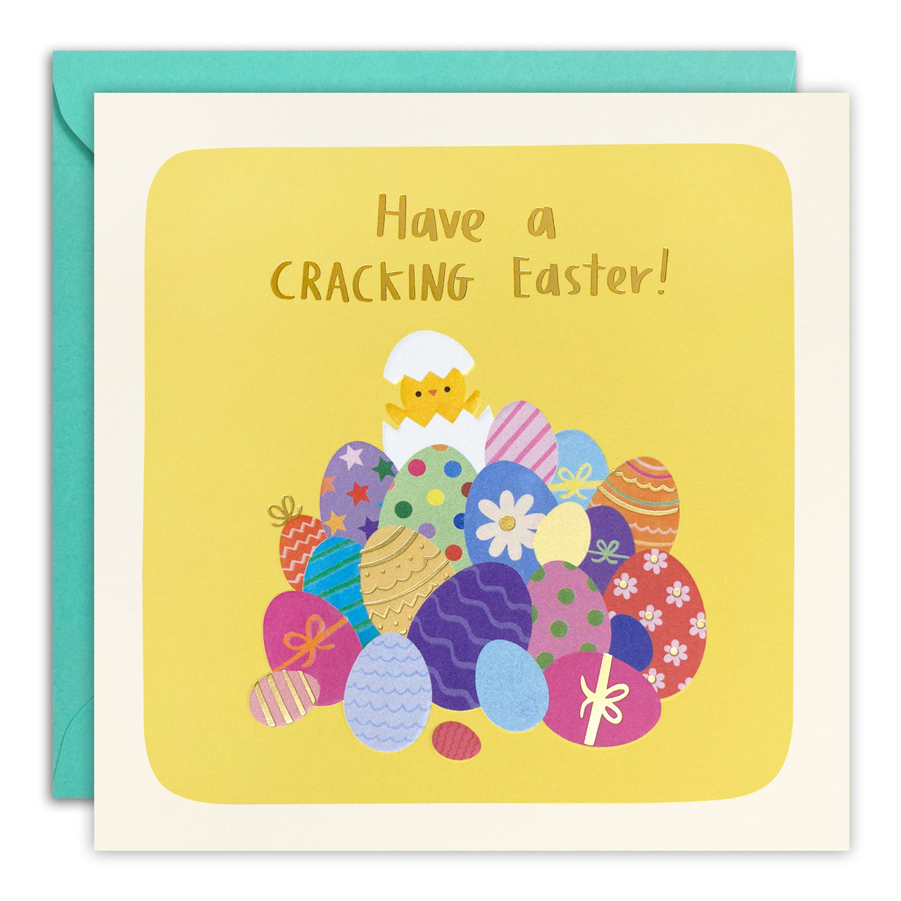 T4986 - Cracking Easter Square Peg Card