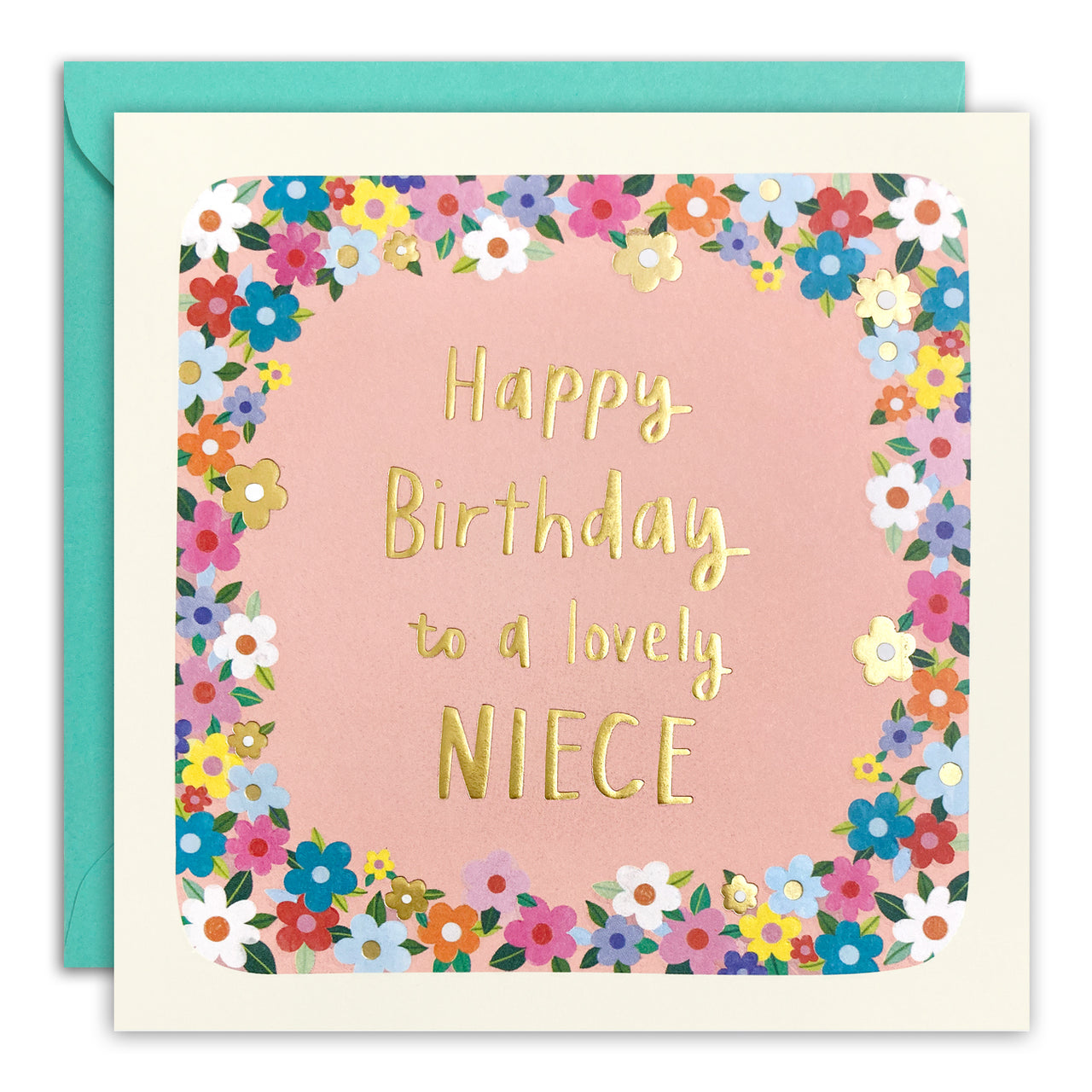 T4995 - Lovely Niece Birthday Square Peg Card