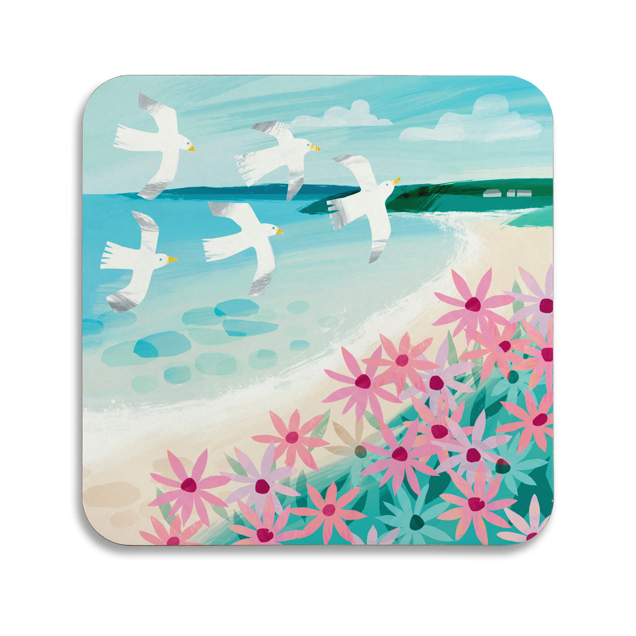 V4943 - Gulls at the Beach Coaster