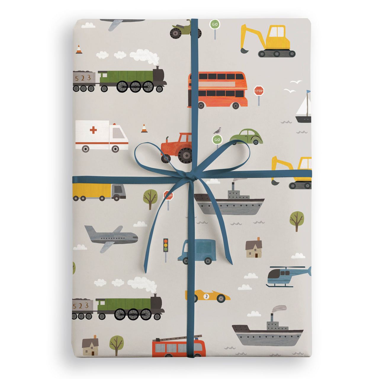 W4428 - Transport Wrapping Paper