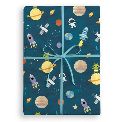 W4432 - Outer Space Wrapping Paper