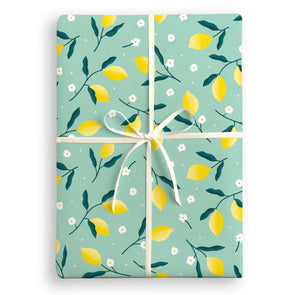 W4439 - Lemons Wrapping Paper