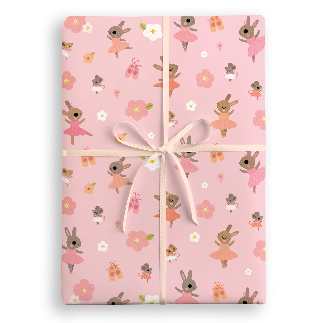W4571 - Ballet Bunnies Wrapping Paper