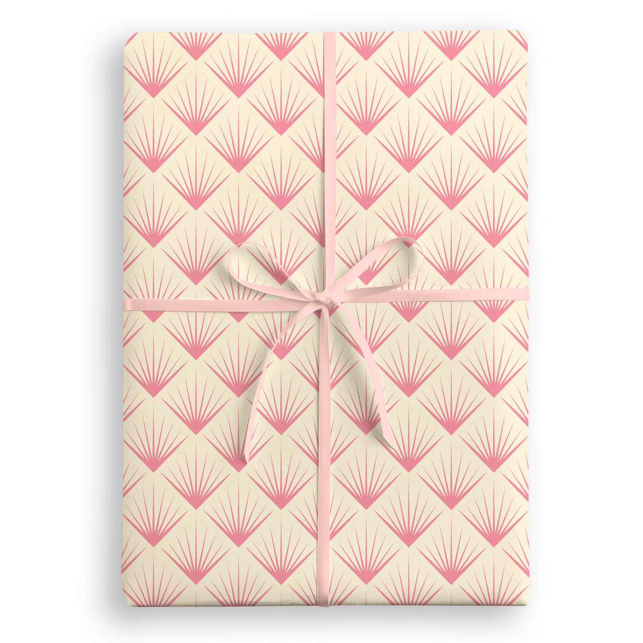 W4577 - Pink Crests Deco Wrapping Paper