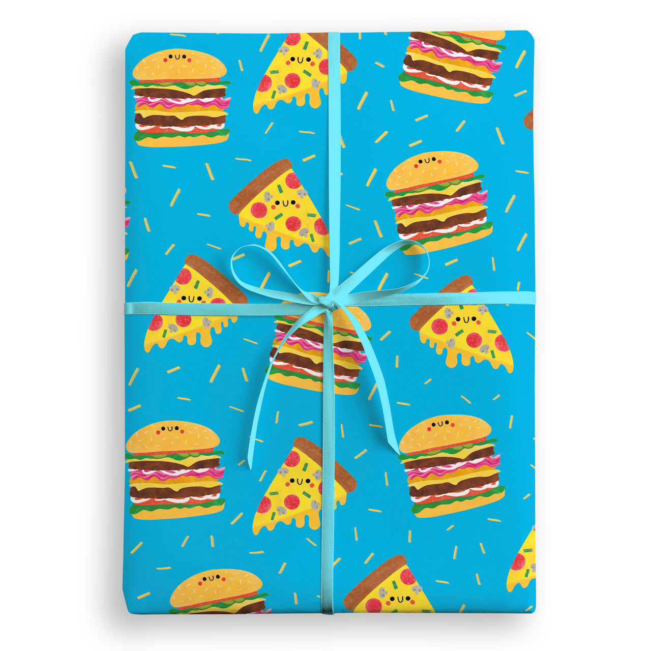 W4888 - Burgers and Pizzas Wrapping Paper