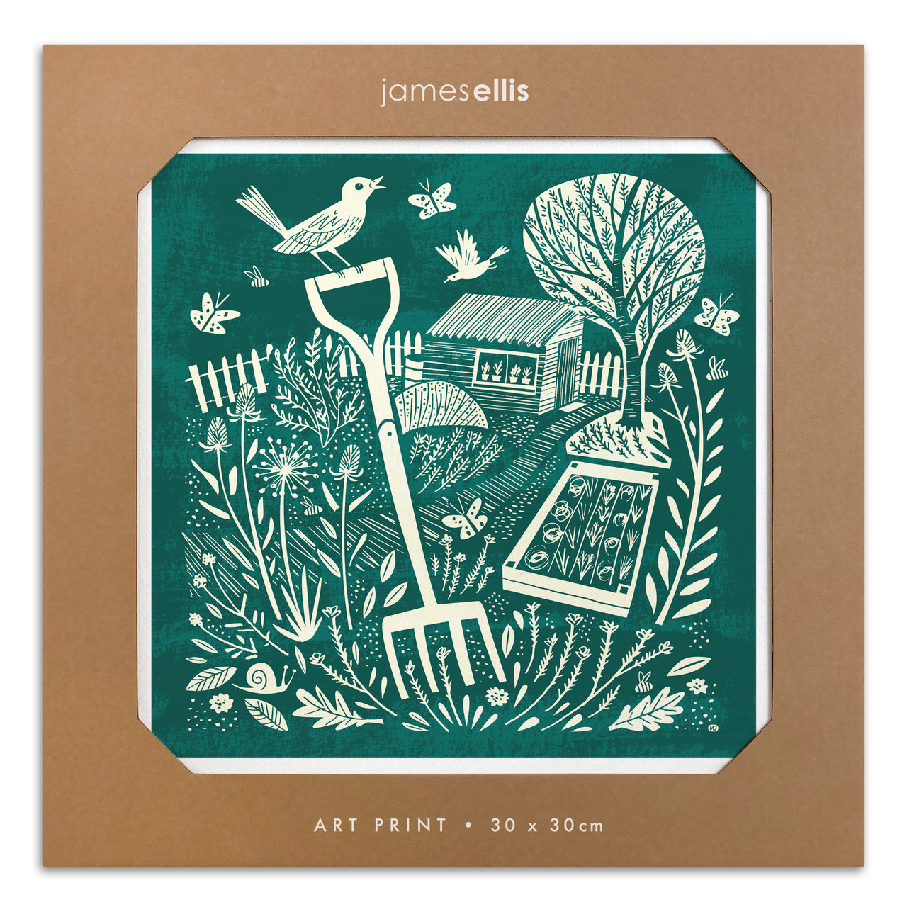 Y4517 - Garden Fork Print