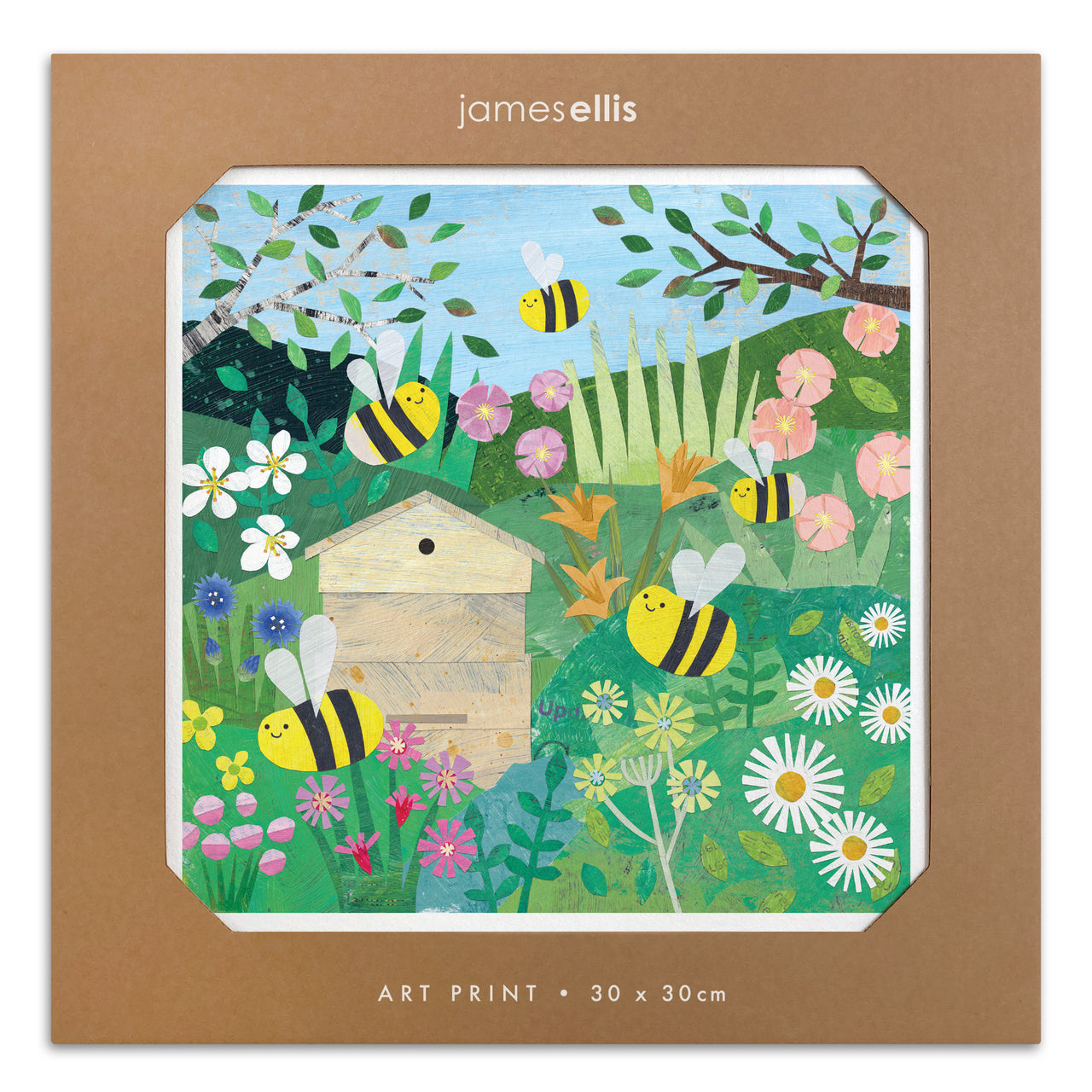 Y4521 - Beehive Garden Print