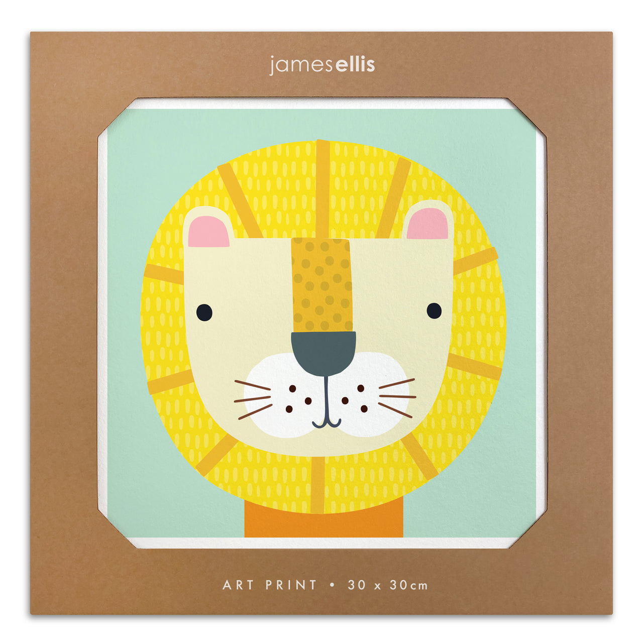 Y4535 - Lion Print
