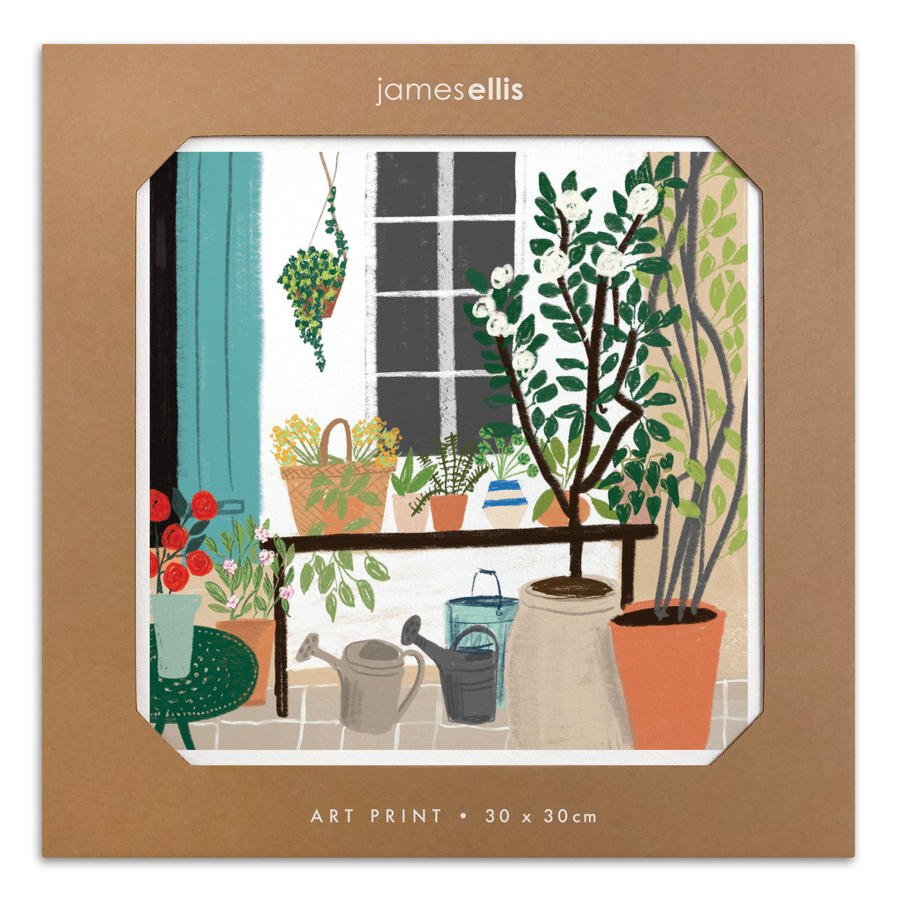 Y4548 - Garden Patio Print