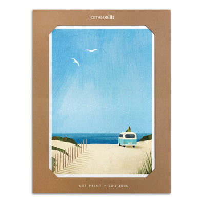 Y4714 - Campervan View Print