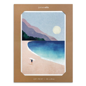 Y4716 - Surf Beach Print