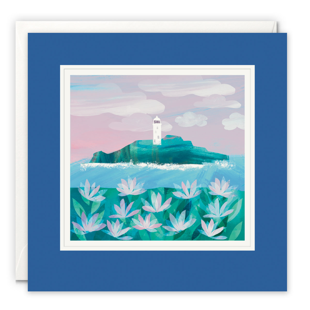 L4831 - Seapinks at Godrevy Paintworks Card