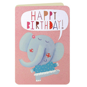 HS2290 - Elephant Birthday Card
