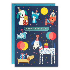HC3258 - Dogs Kids Birthday Card