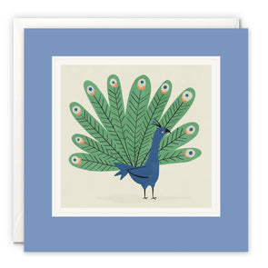L3862 - Peacock Paintworks Card