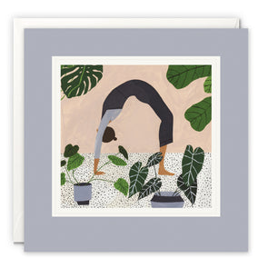 L3925 - Botanical Yoga Paintworks Card