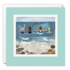 L3962 - Wild Sea Swimmers Paintworks Card
