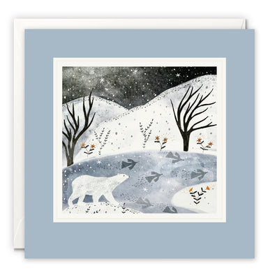 L3971 - Winter Bear Paintworks Card