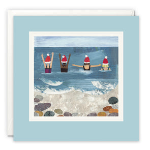 L3975 - Christmas Sea Swimmers Paintworks Card