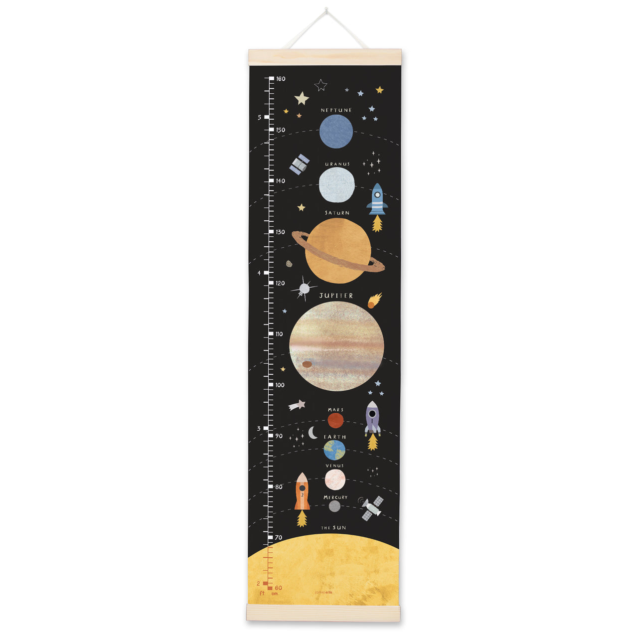 MBHC3573 - Solar System Height Chart