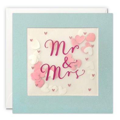 PP3443 - Mr & Mrs Paper Shakies Card