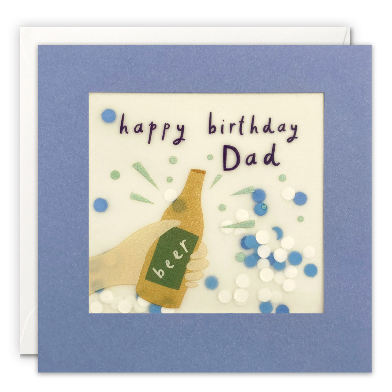 PP3588 - Dad Beer Paper Shakies Card