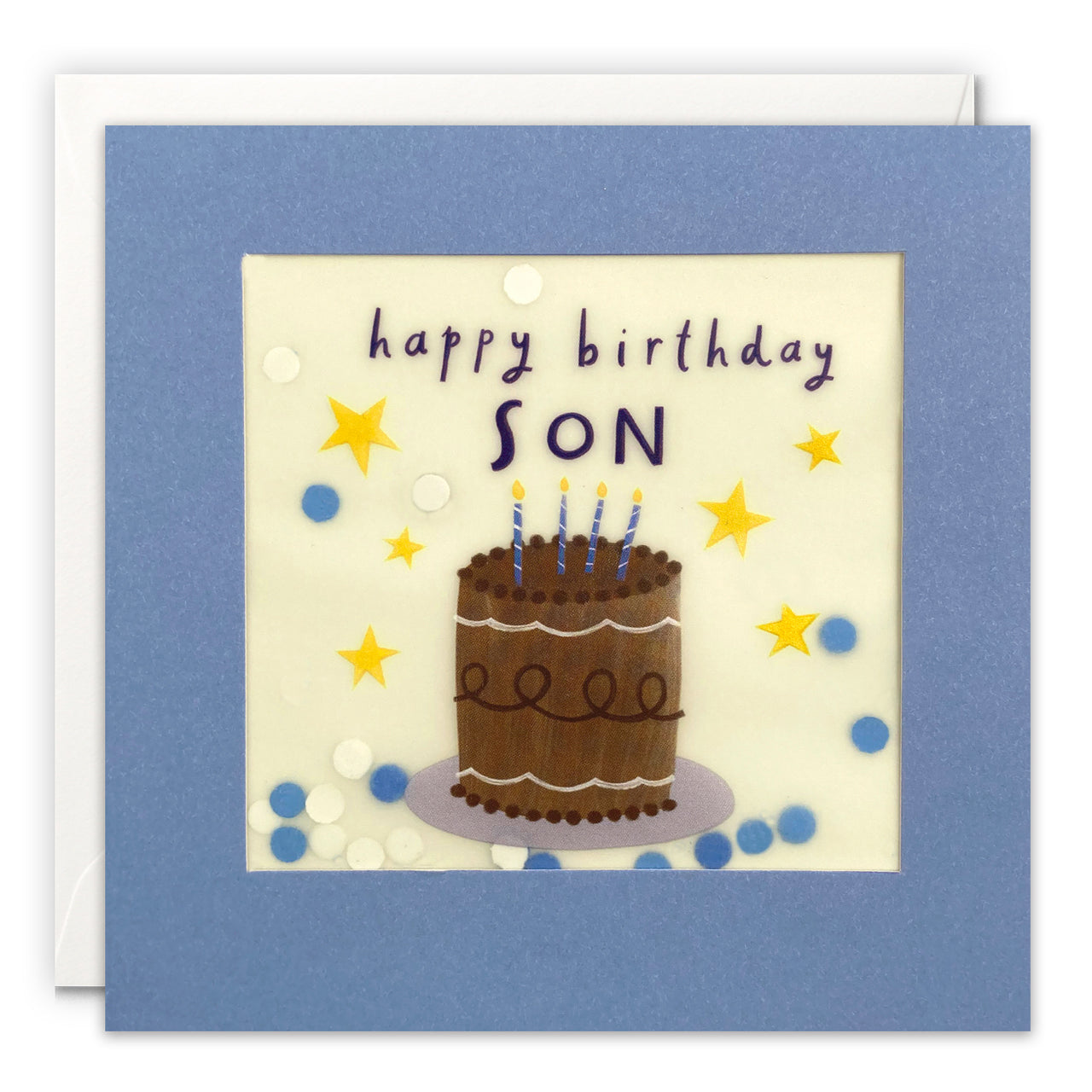 PP3591 - Son Cake Paper Shakies Card