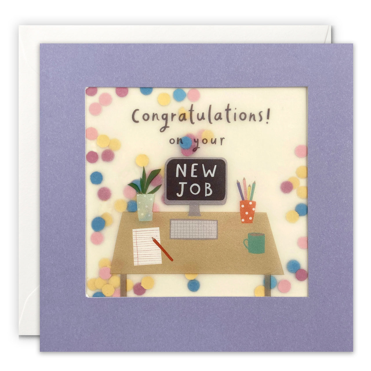PP3606 - New Job Desk Paper Shakies Card
