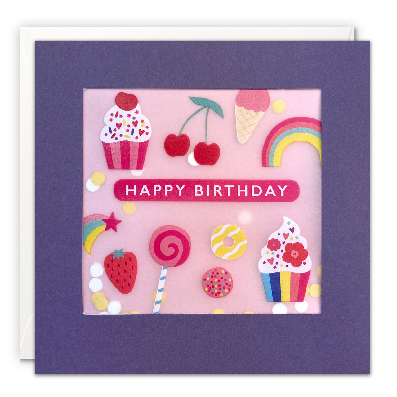 PP3729 - Sweets Paper Shakies Card