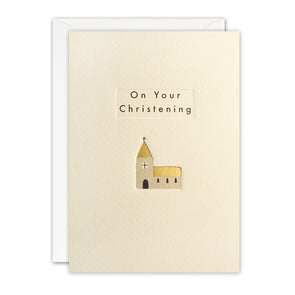 TN3409 - Christening Church Ingot Card